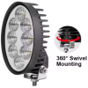 Oval 5 Inch 40w Side Mount Agricultural Led Work Light for Kubota tractor Light