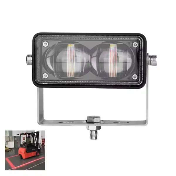 30w 110V High Brightness Safety Lamp Blue Red Green Led Straight Line for Forklift - Image 2