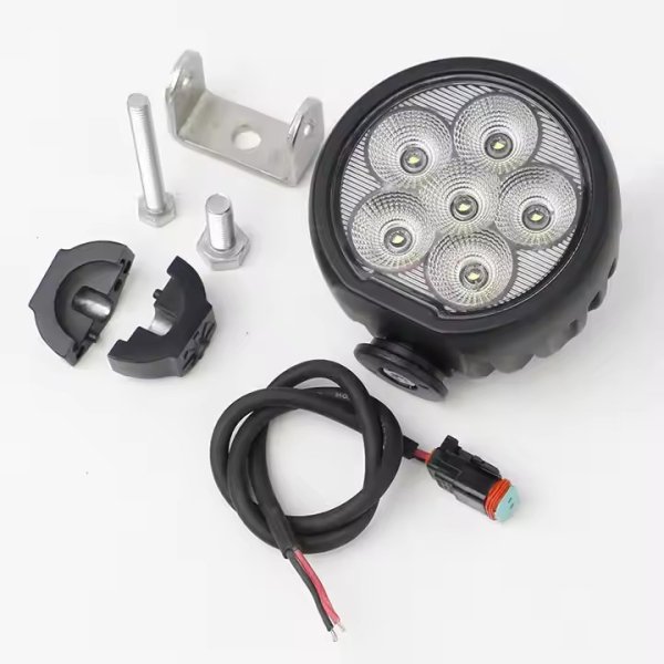4inch 60W Round LED Work Lamp  for Agricultural & Construction Machinery - Image 3