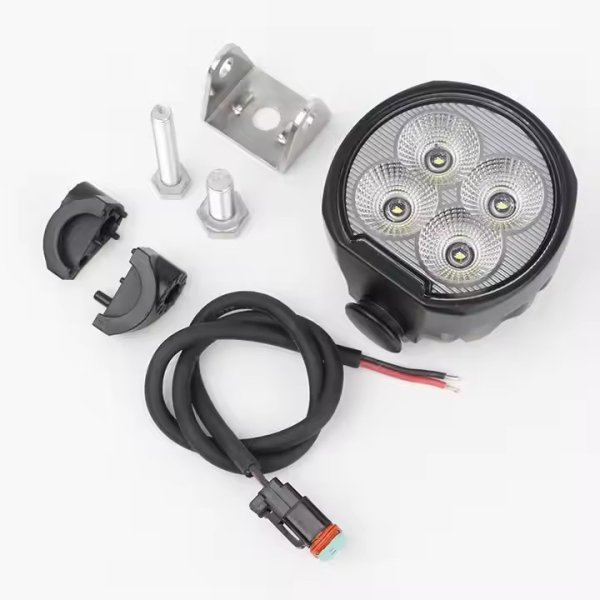 3inch 40W Round LED Work Light  for Agricultural & Construction Machinery - Image 4